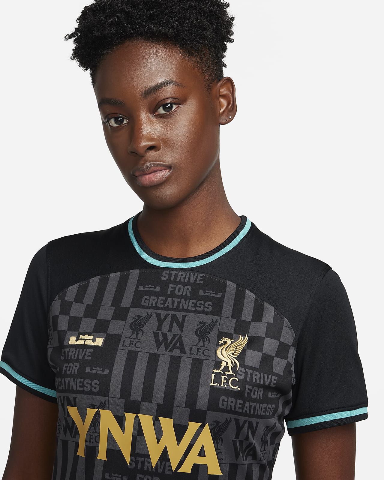 Ladies liverpool sales football shirt