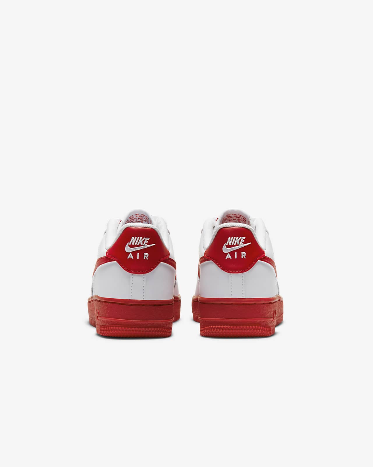 air force 1 red kids