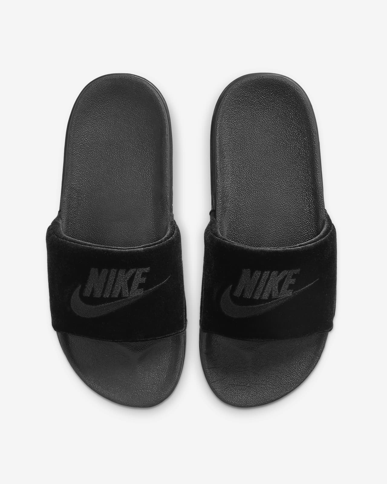 Nike Offcourt SE Black/Black Women's Slide Shoes, Size: 7