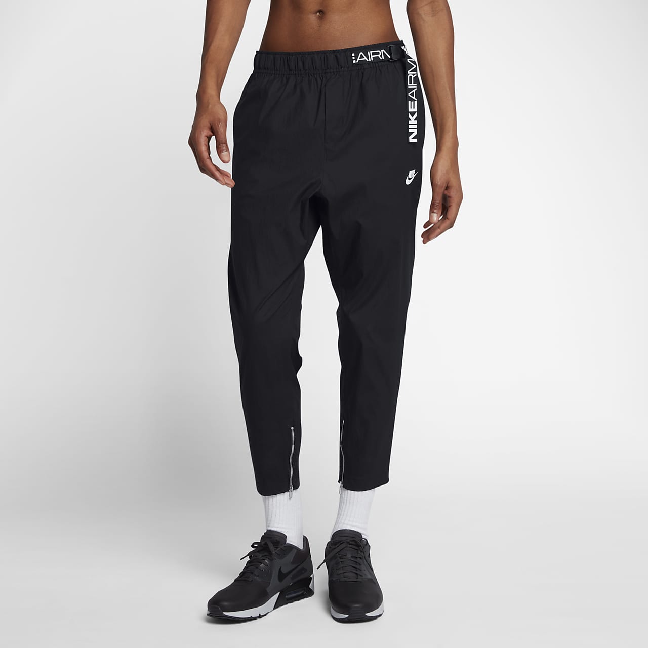Men's Nike Sportswear Air Fleece White cargo pants | EKINSPORT
