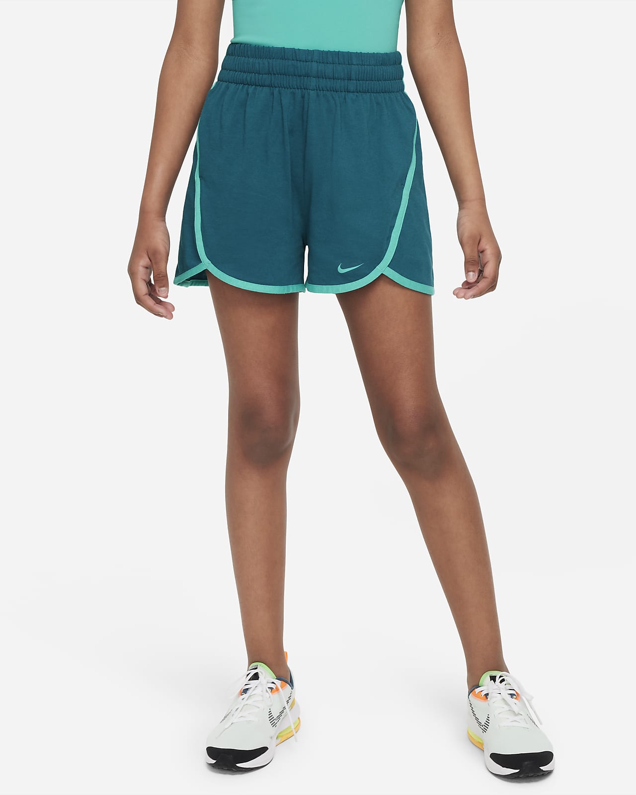 Nike Dri-FIT Breezy High-Waisted Training Shorts. .com