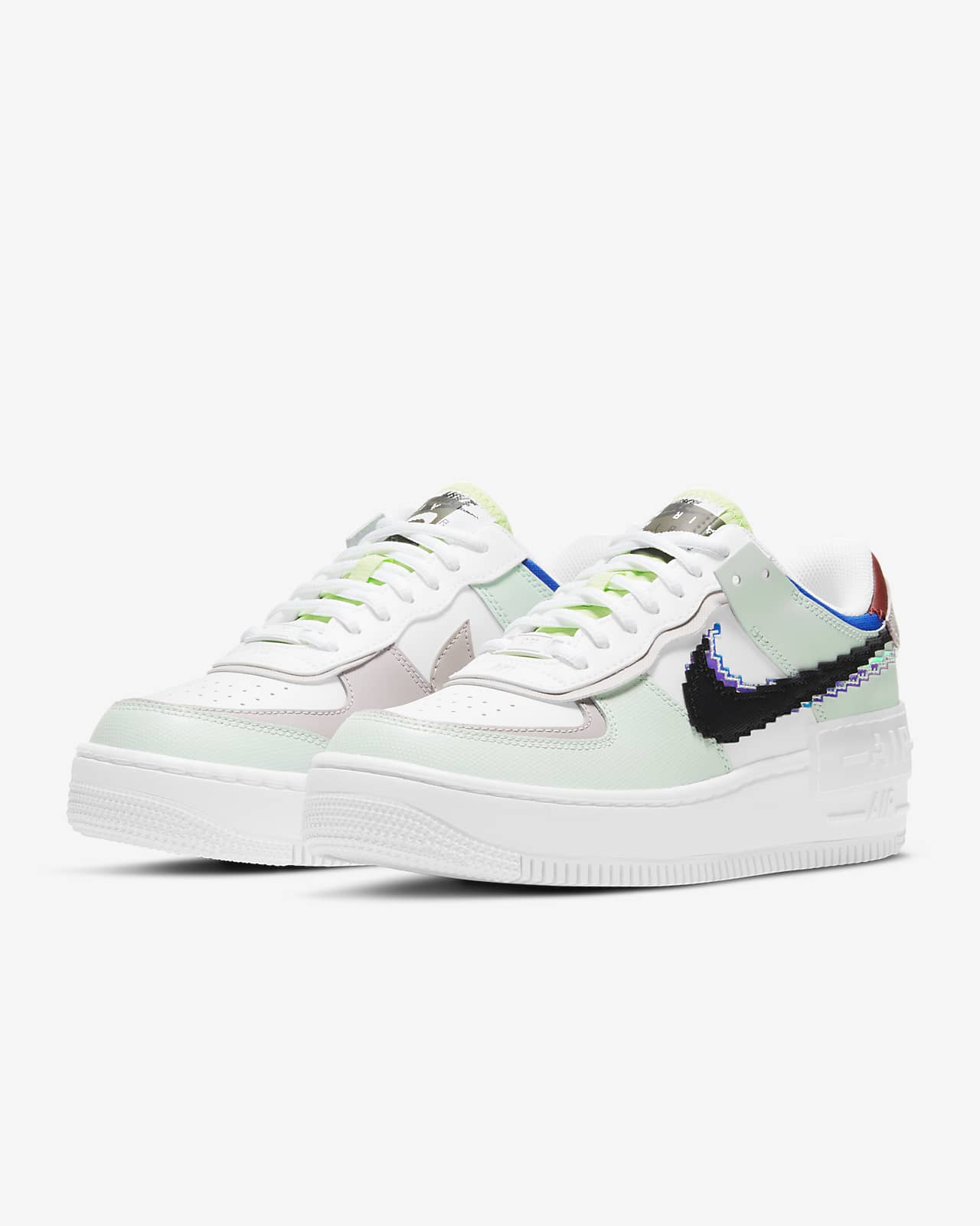 women's nike air force 1 with black swoosh