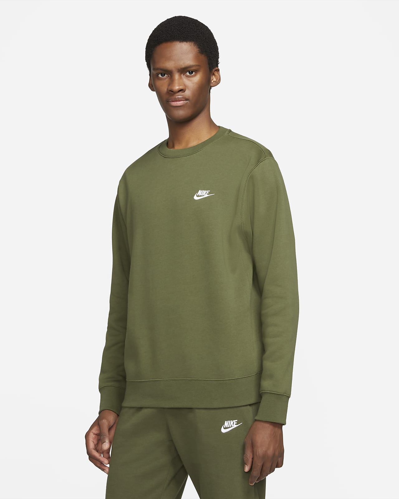 nike sportswear club women's fleece crew