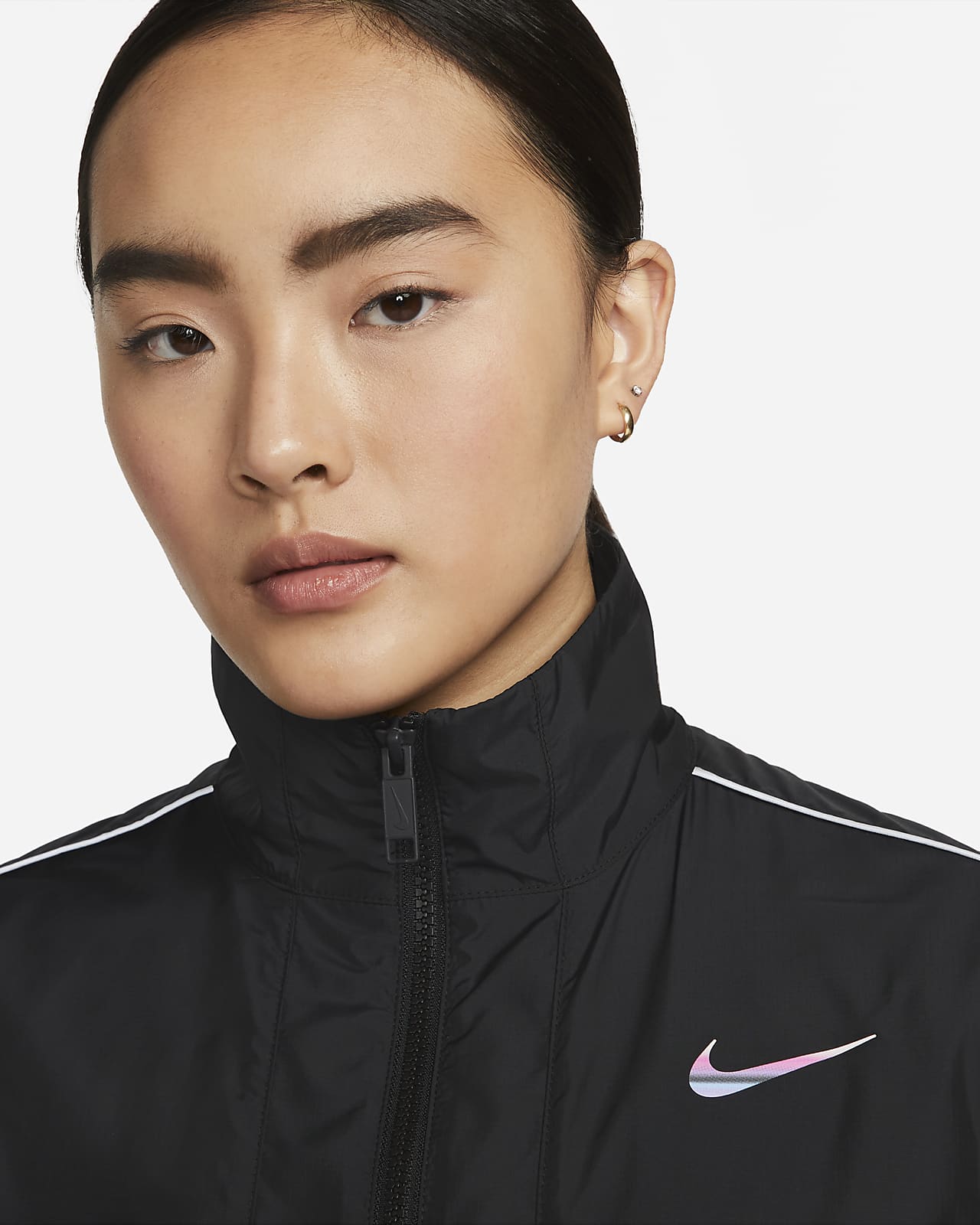 nike sportswear graphic windbreaker