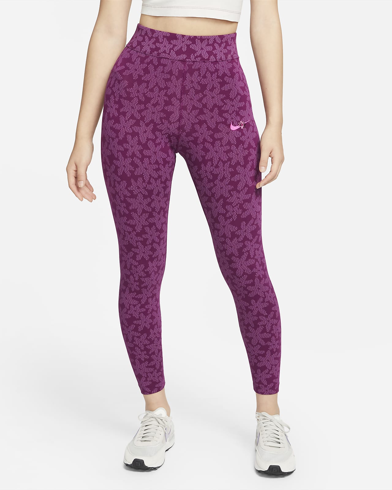 Printed High-Rise Leggings. Nike JP