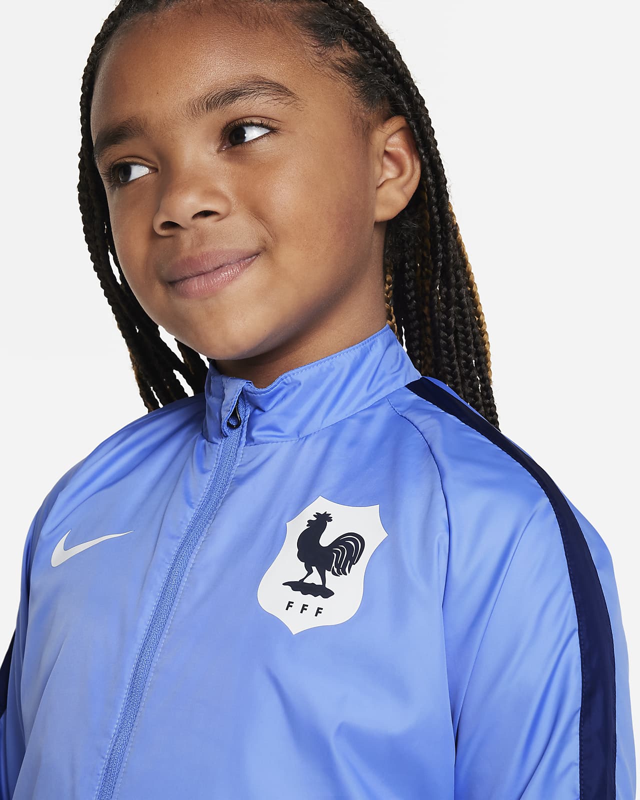 France Repel Academy AWF Older Kids' Football Jacket. Nike CA