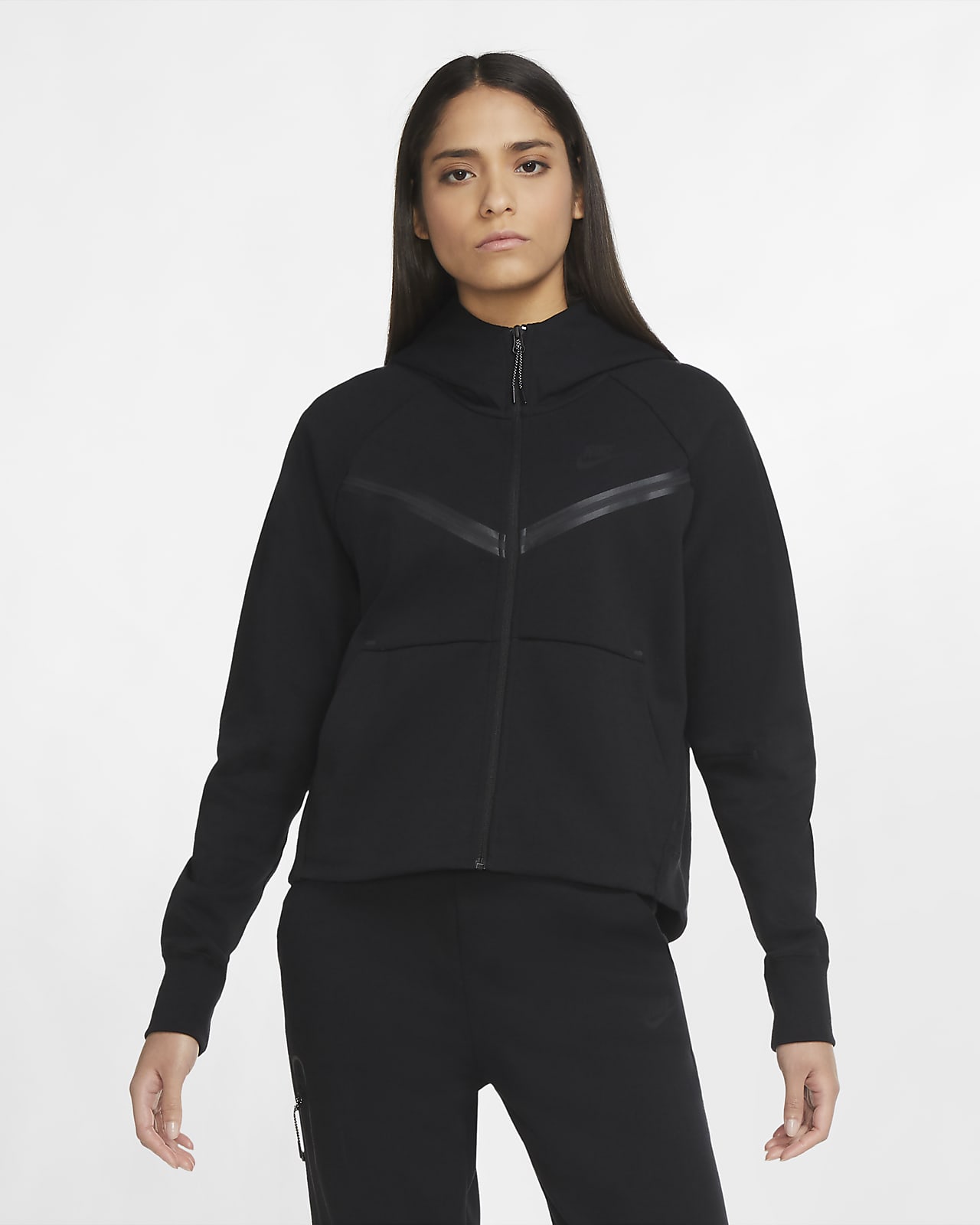 nike sportswear tech fleece hoodie women's