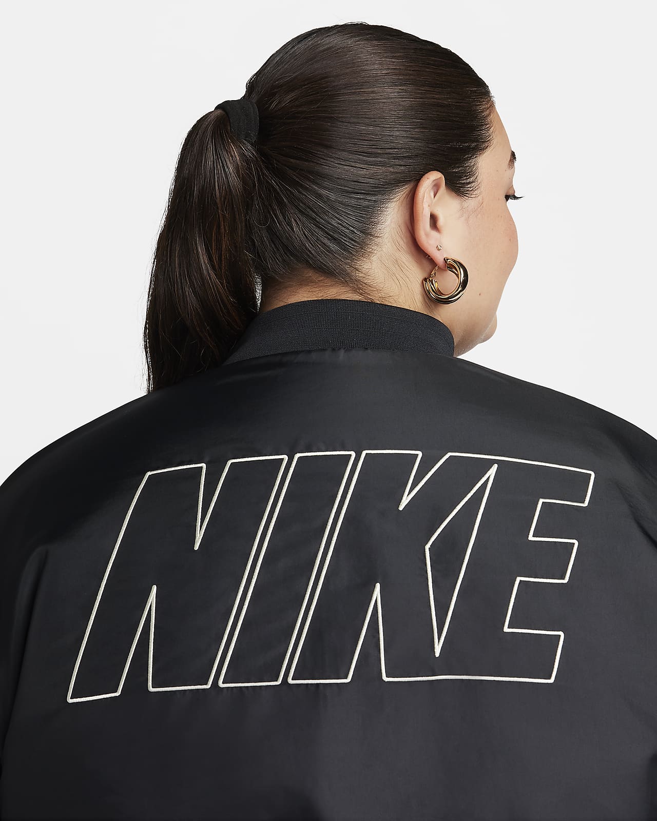 Veste longue en fausse fourrure Nike Sportswear pour femme. Nike LU
