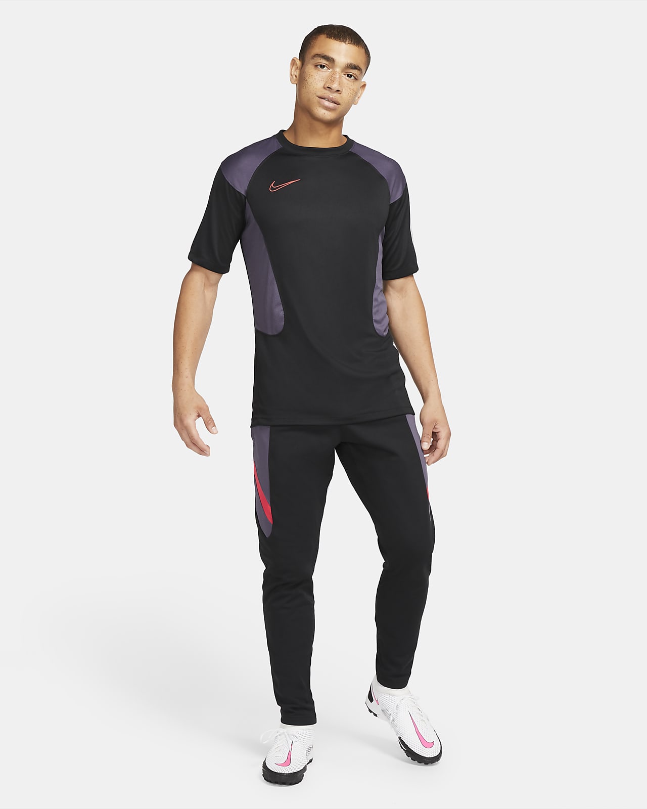 nike dri-fit academy men's soccer short-sleeve top