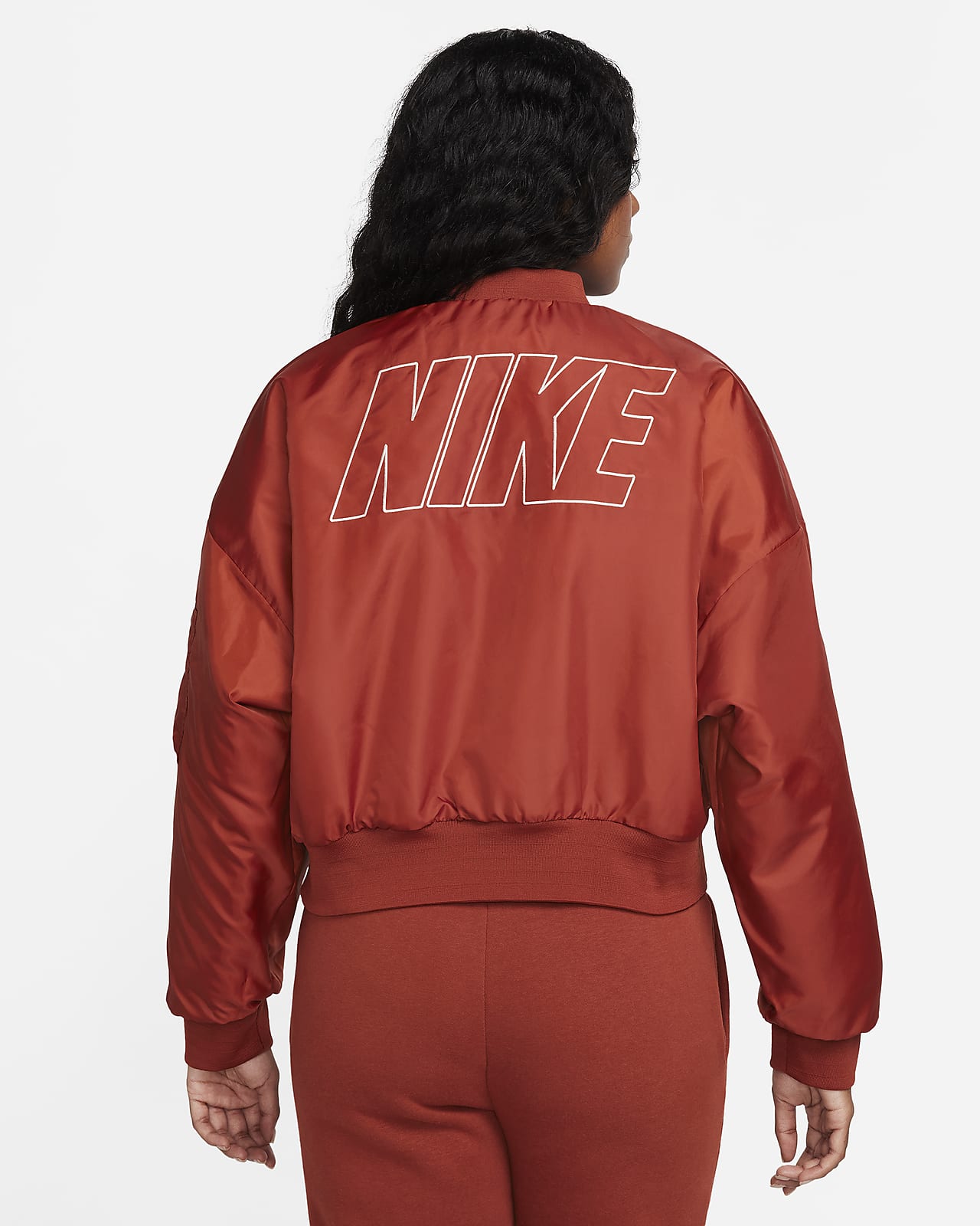 Nike Sportswear Women's Reversible Faux Fur Bomber. Nike.com