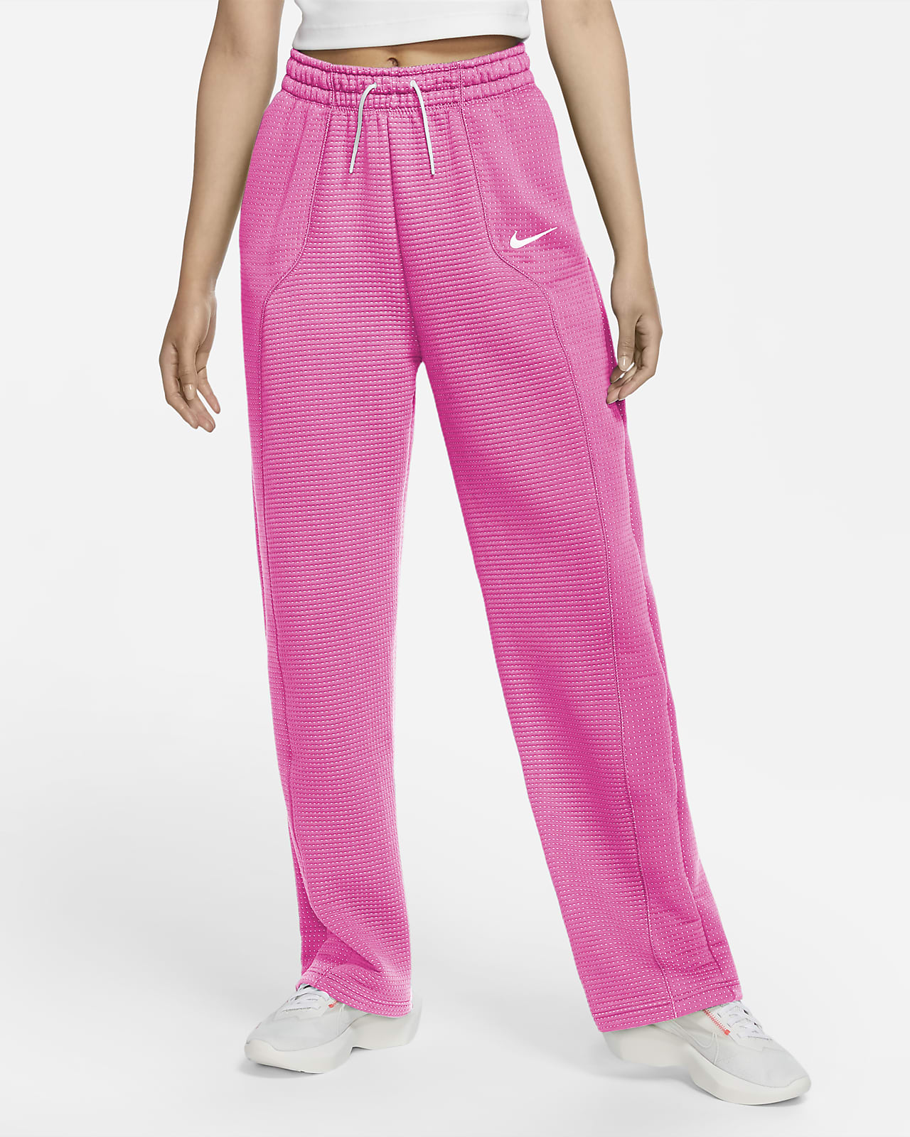 nike tech fleece women's pink