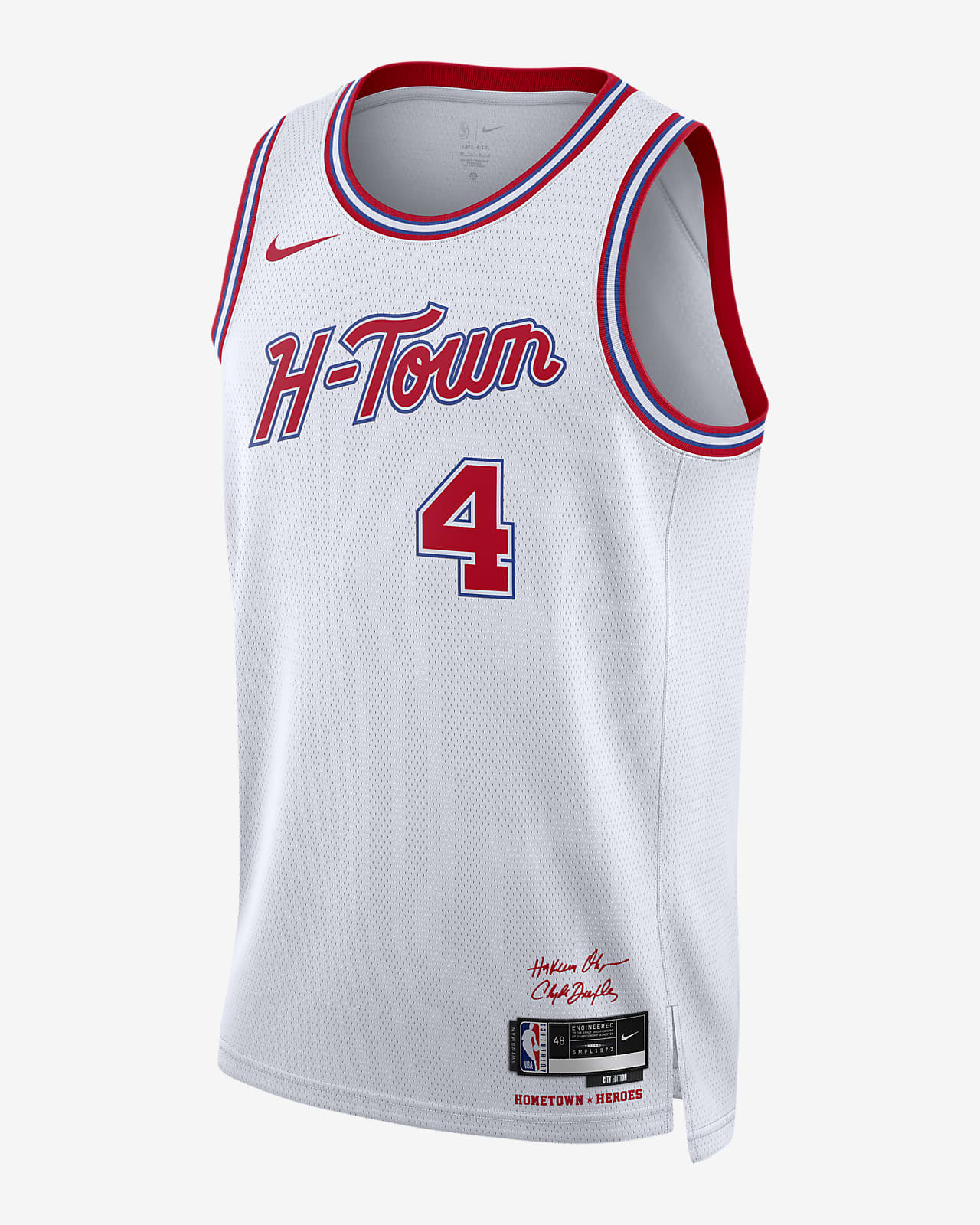 Jalen Green Houston Rockets City Edition 2023/24 Nike Dri-FIT NBA Swingman-drakt til herre