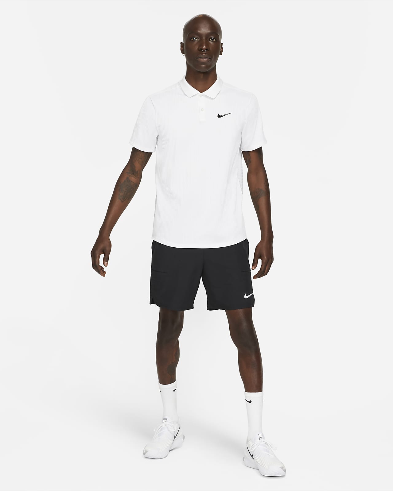 nike court slam polo