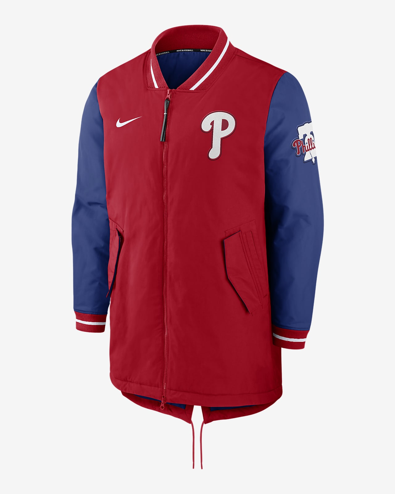 MLB Men's Bomber Jacket - Red - XL