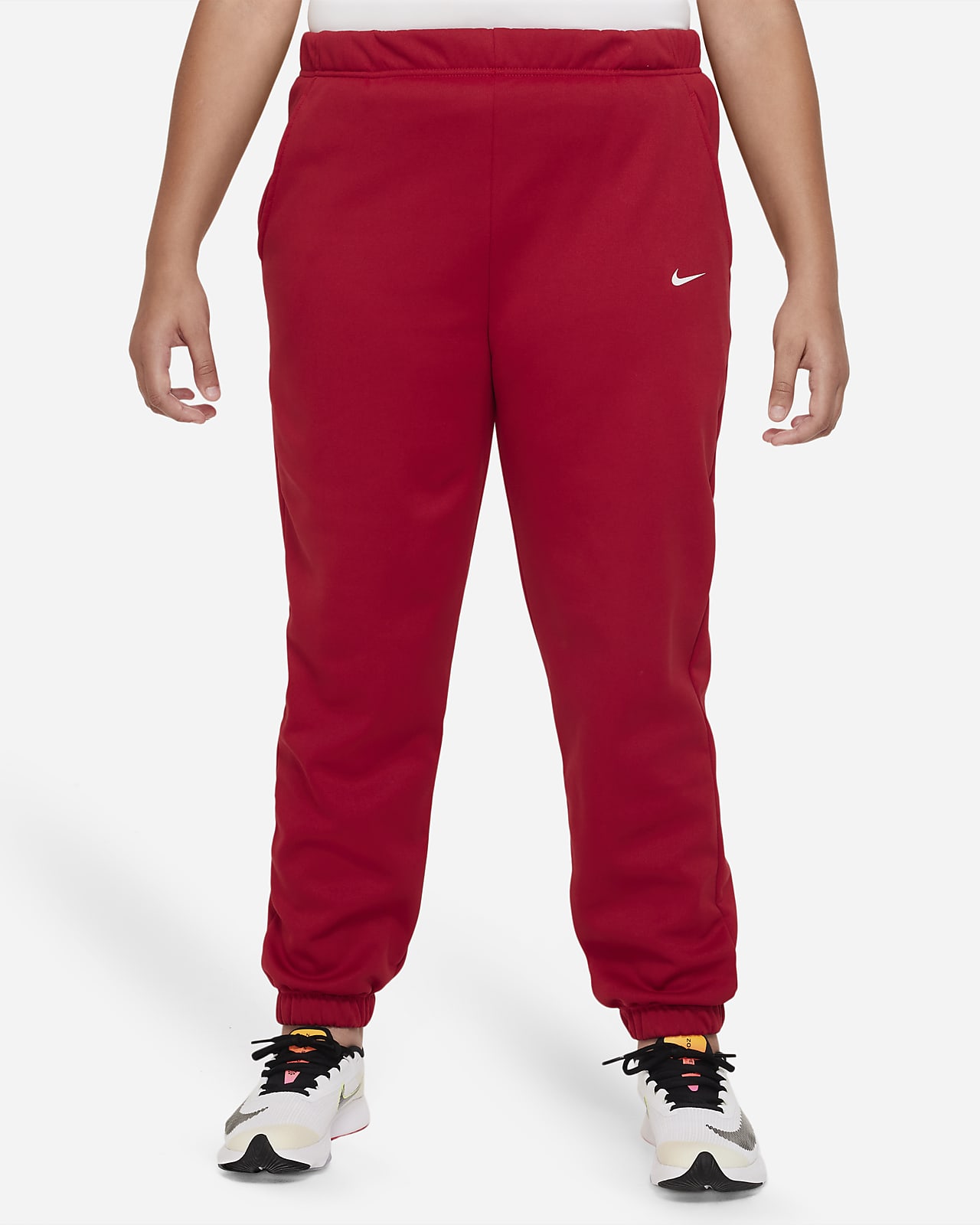 Nike Therma-FIT Big Kids' (Girls') Cuffed Pants (Extended Size). Nike.com