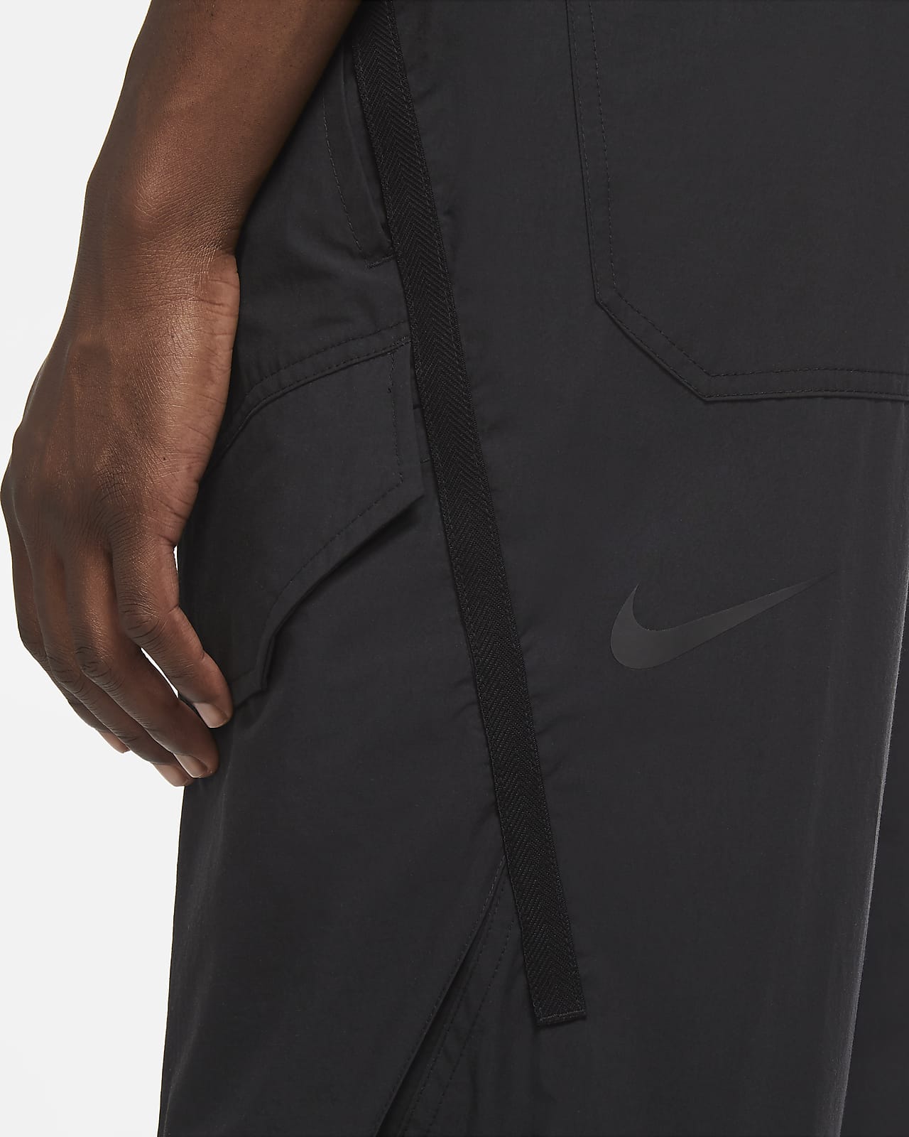 nike tech open hem pants