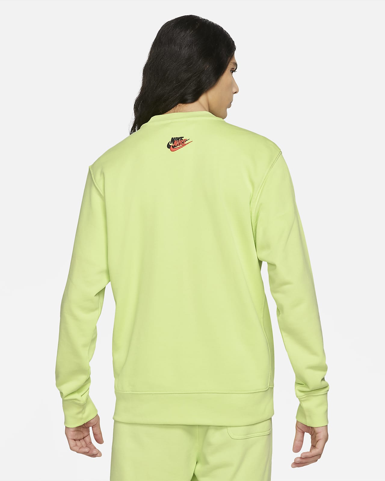 nike french terry crew
