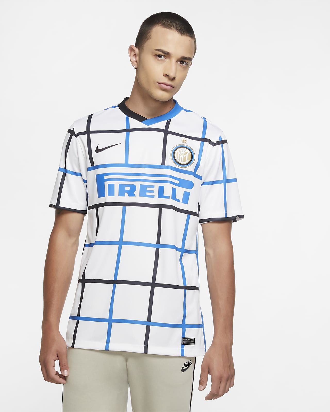 Camiseta de fútbol para hombre de visitante Stadium del Inter de Milán  2020/21. Nike.com