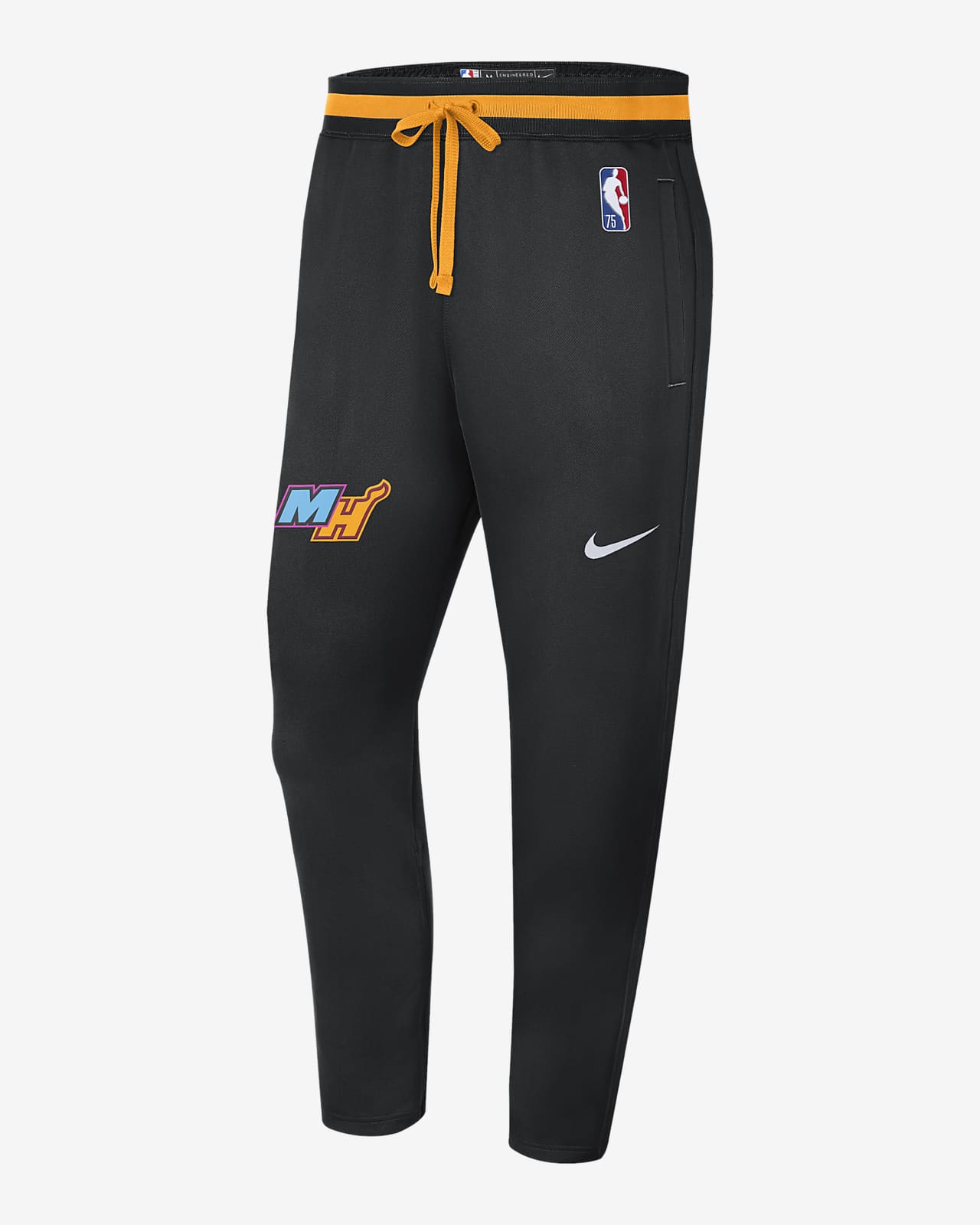 Pantalon Nike Dri-FIT NBA Miami Heat Showtime pour Homme