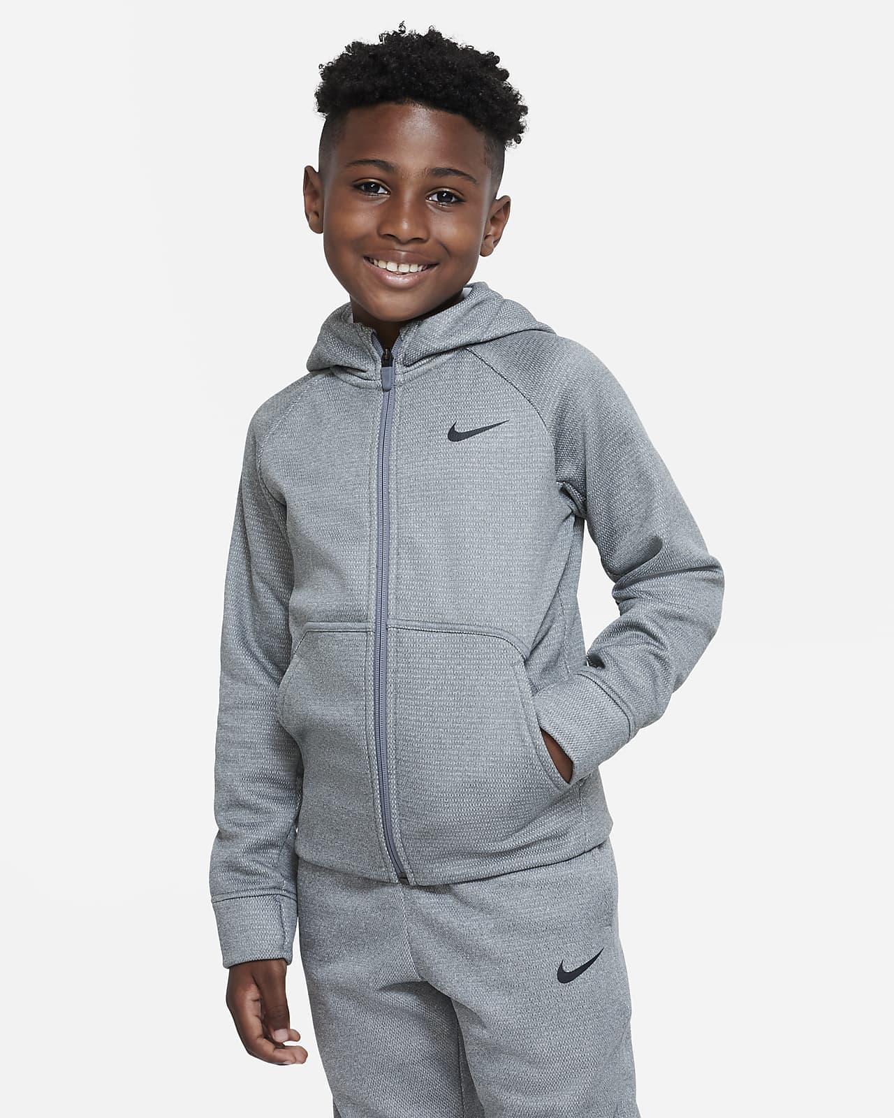 Therma-FIT Big Kids' Winterized Hoodie. Nike.com