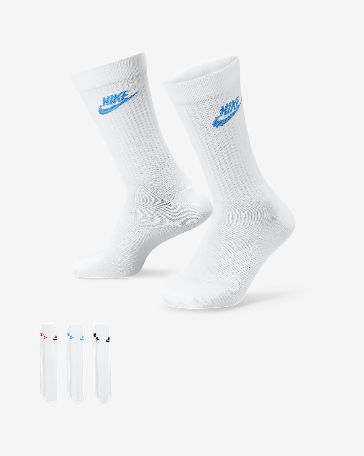nike essential crew socks