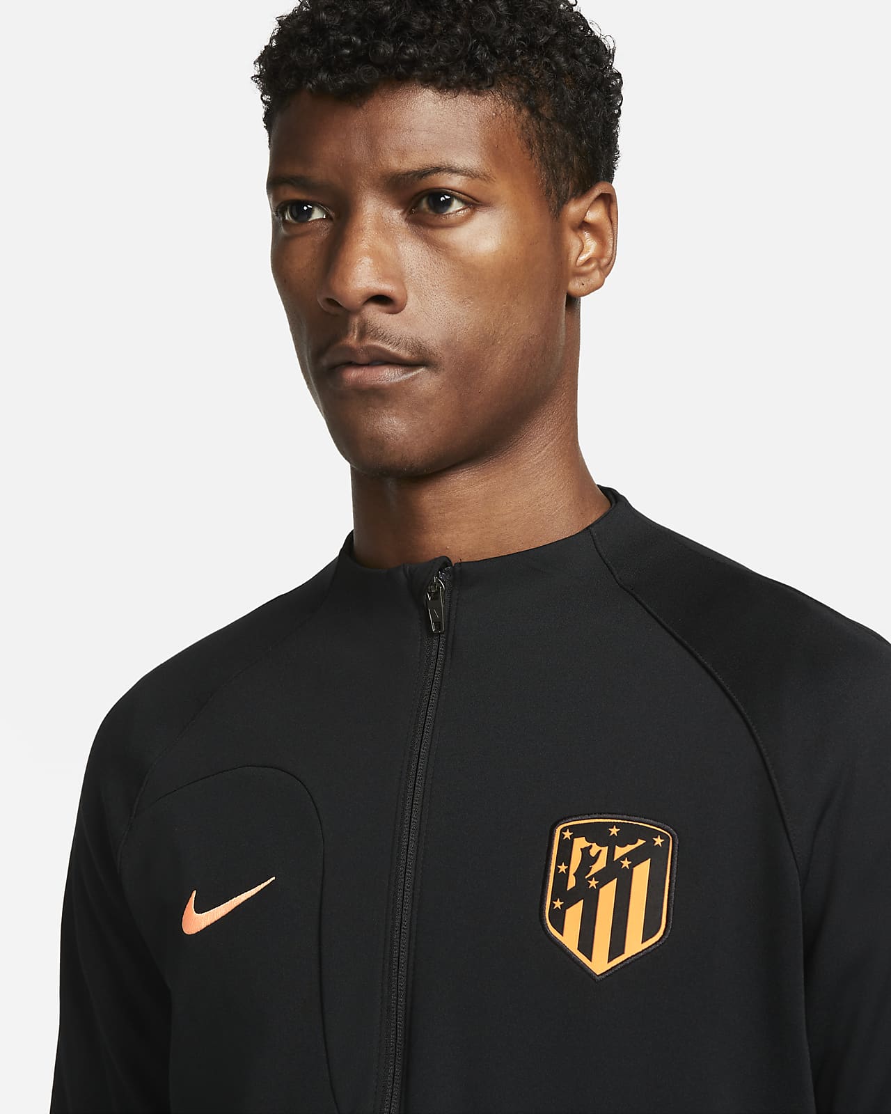Atlético Madrid Academy Pro Men's Knit Football Jacket. Nike GB