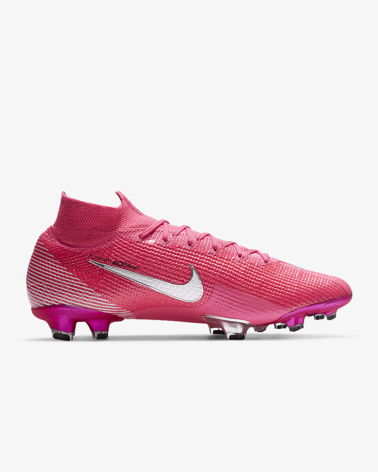 Nike Mercurial Superfly 7 Elite Mbappé Rosa FG Firm-Ground Football Boot.  Nike MY