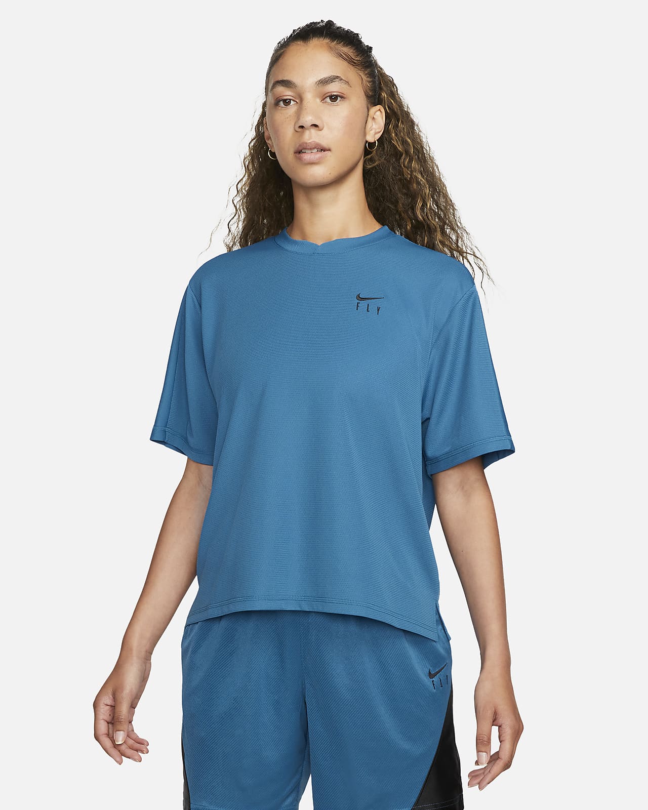 Nike Dri-FIT Women's Short-Sleeve Basketball Top. Nike IN