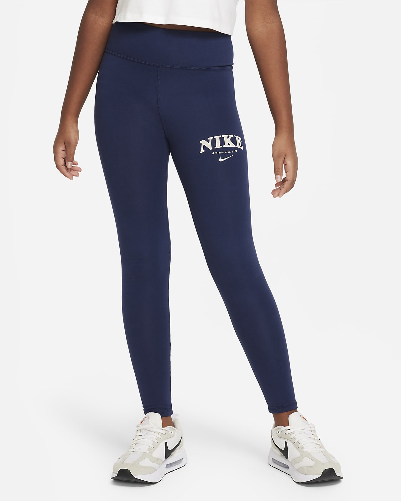 Nike Sportswear Favorites Legging met hoge taille voor meisjes. Nike NL