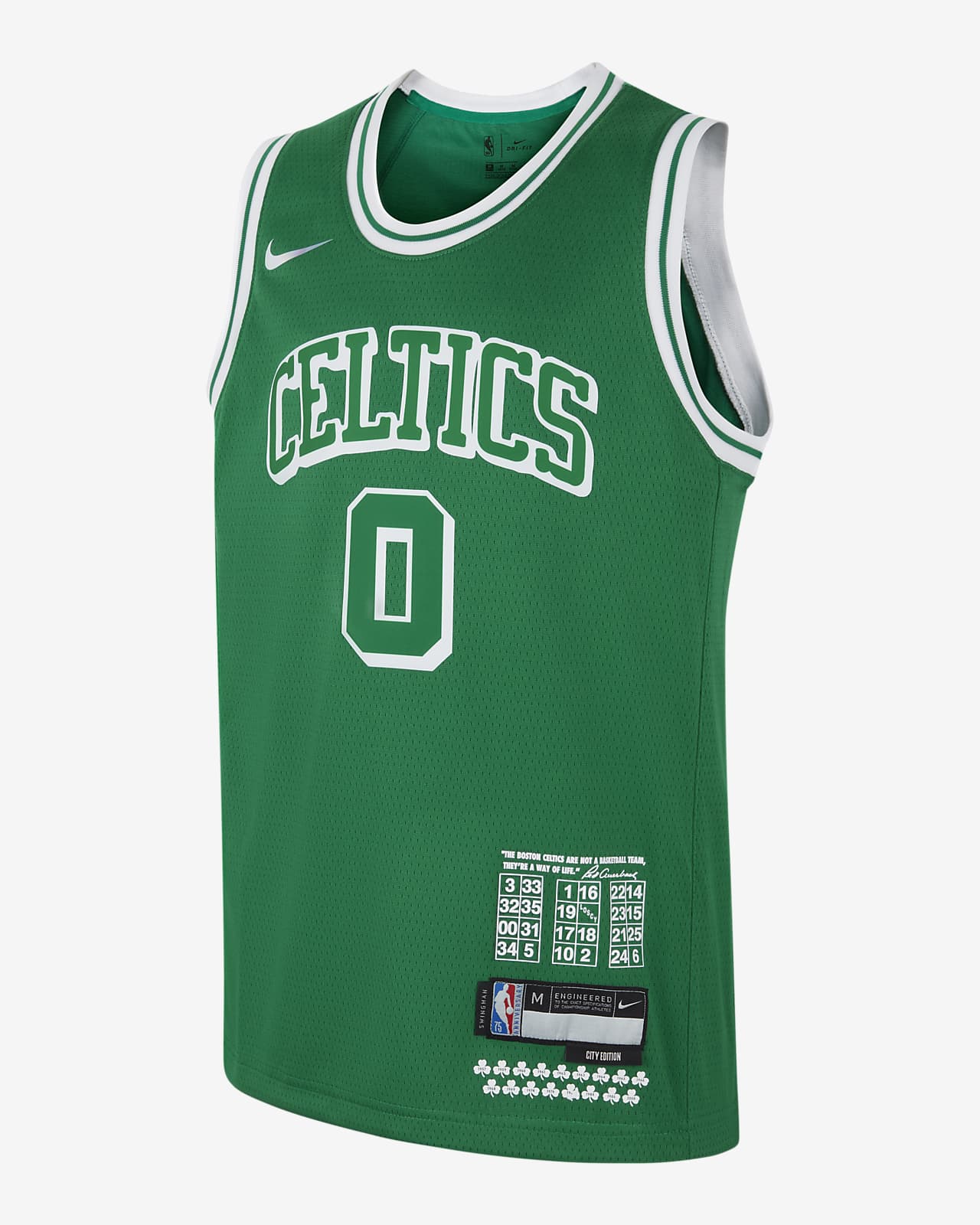 2ª Equipación NBA – Boston Celtics - NBA Jerseys