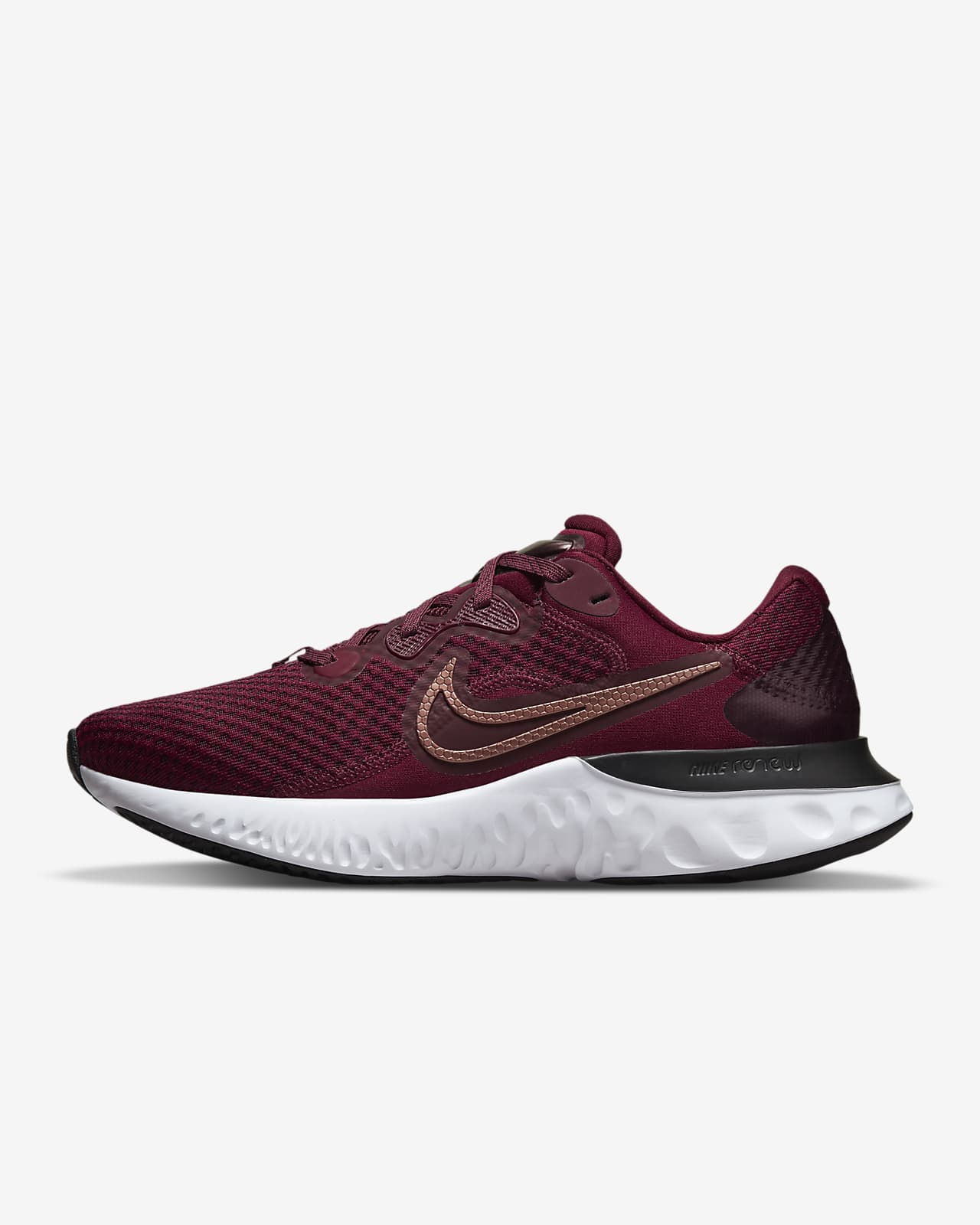 maroon and grey shoes