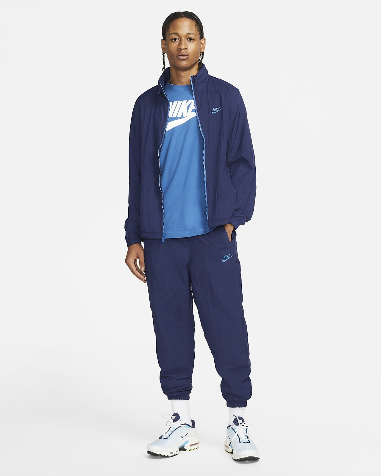 essentials woven track suit