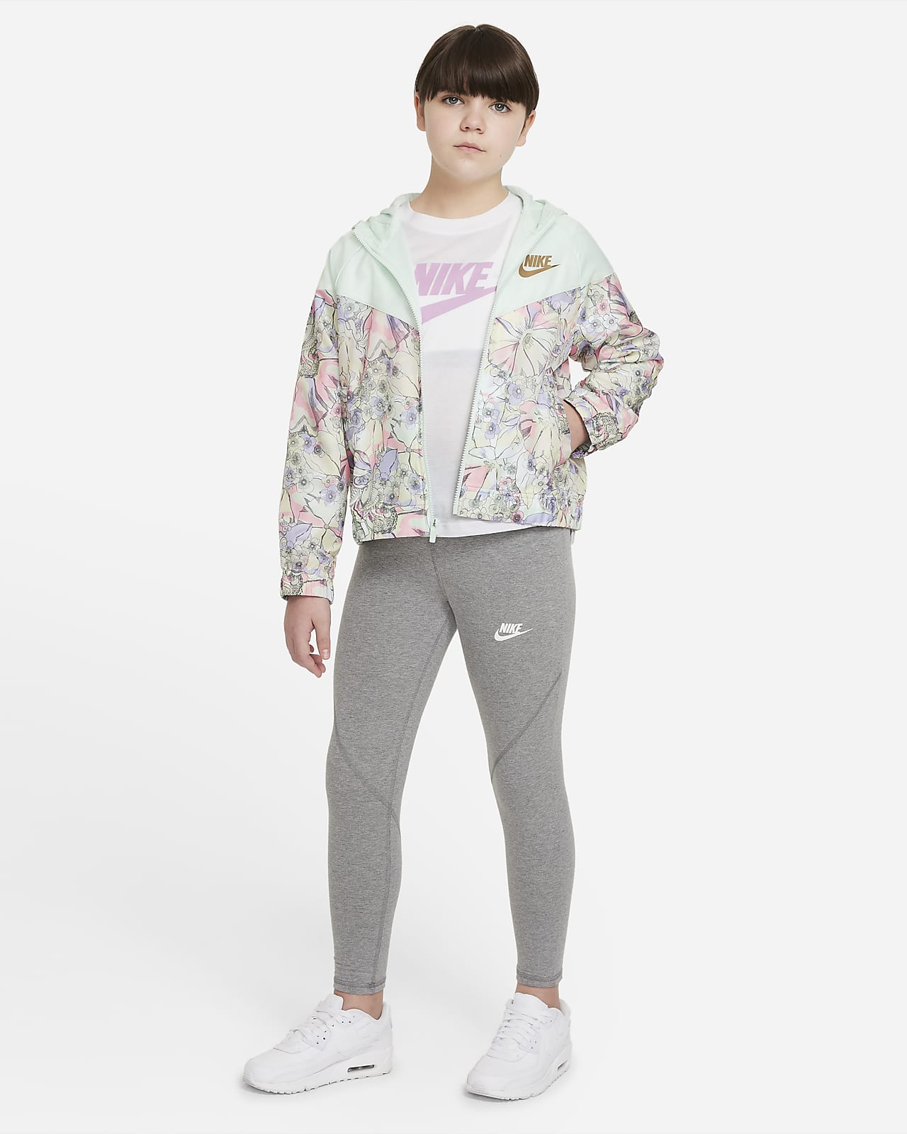 Nike floral hotsell tracksuit womens
