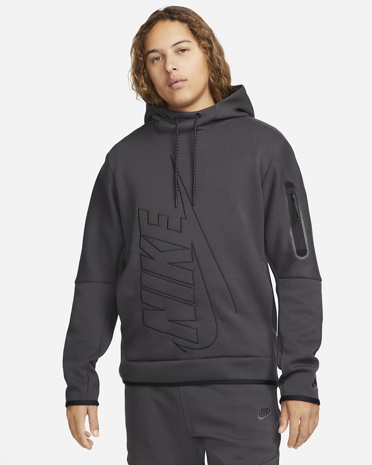 Párrafo raqueta maratón Nike Tech Fleece Men's Pullover Graphic Hoodie. Nike.com