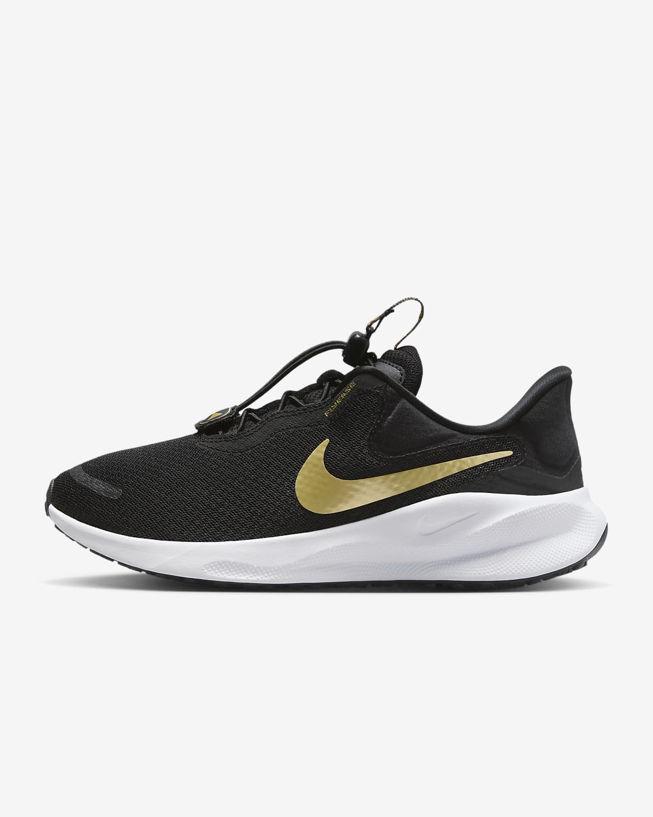 Gold and Black Sneakers Athletic Shoes