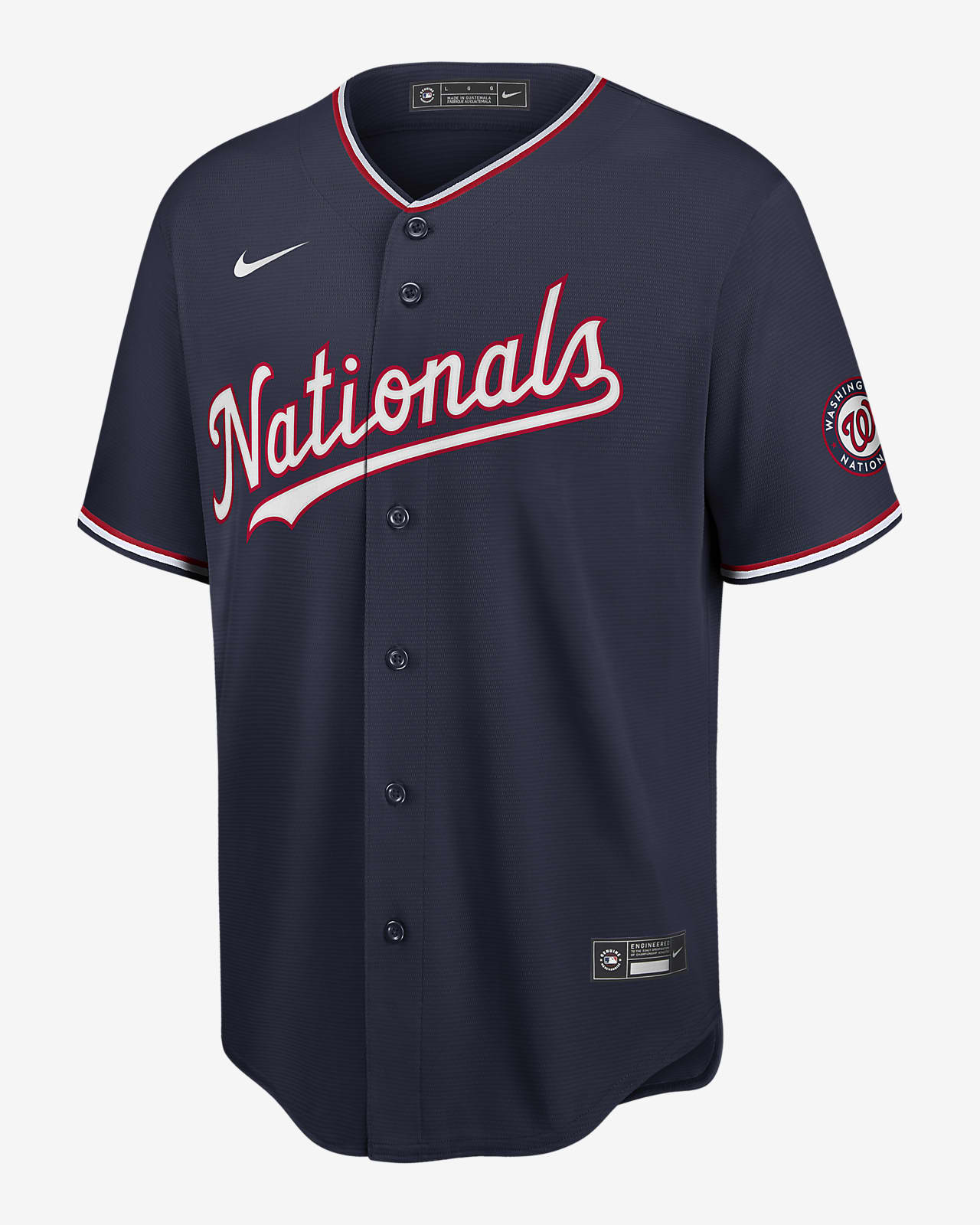 washington nationals men's jersey