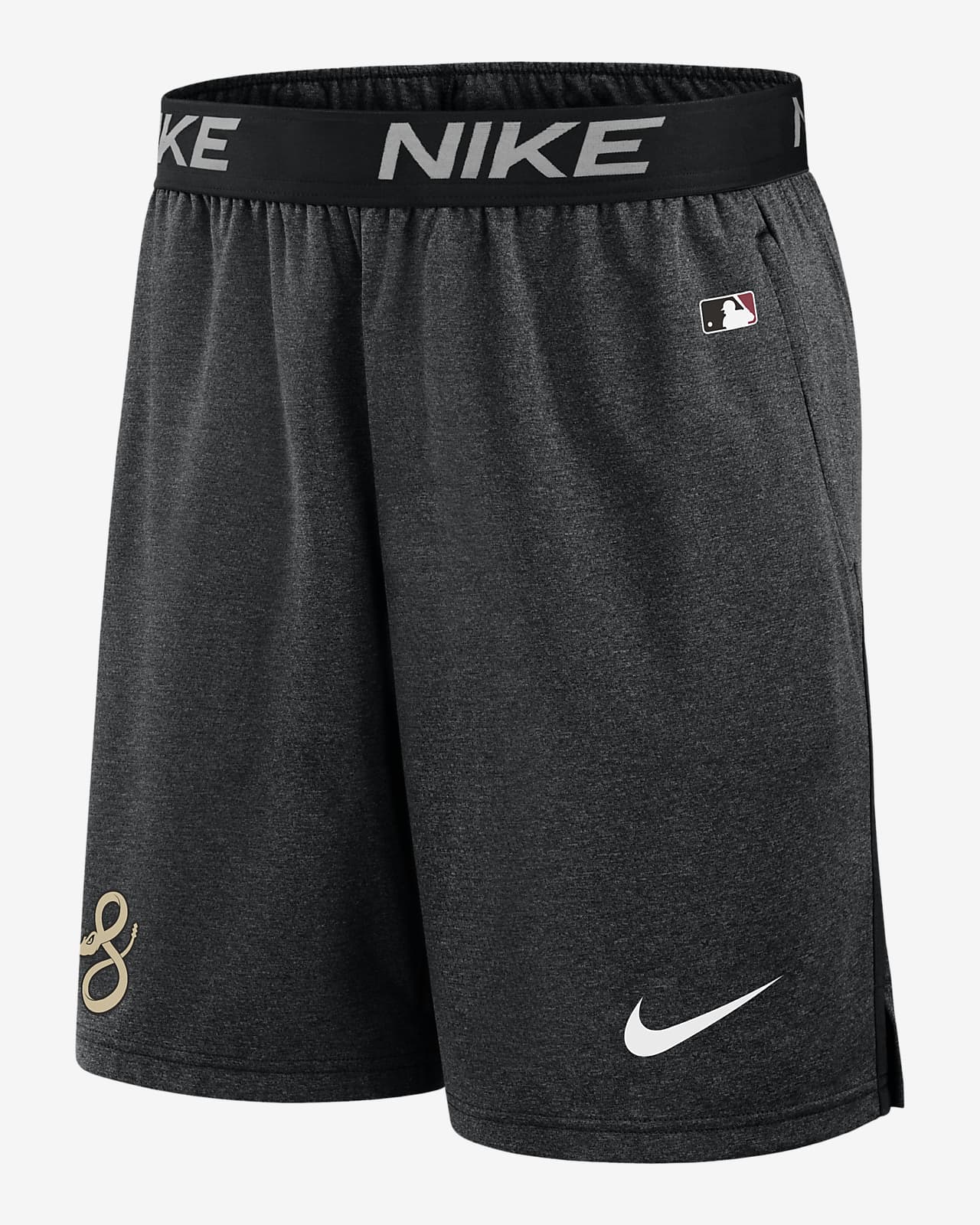 Shorts de la MLB Nike Dri-FIT para hombre Arizona Diamondbacks City Connect Practice
