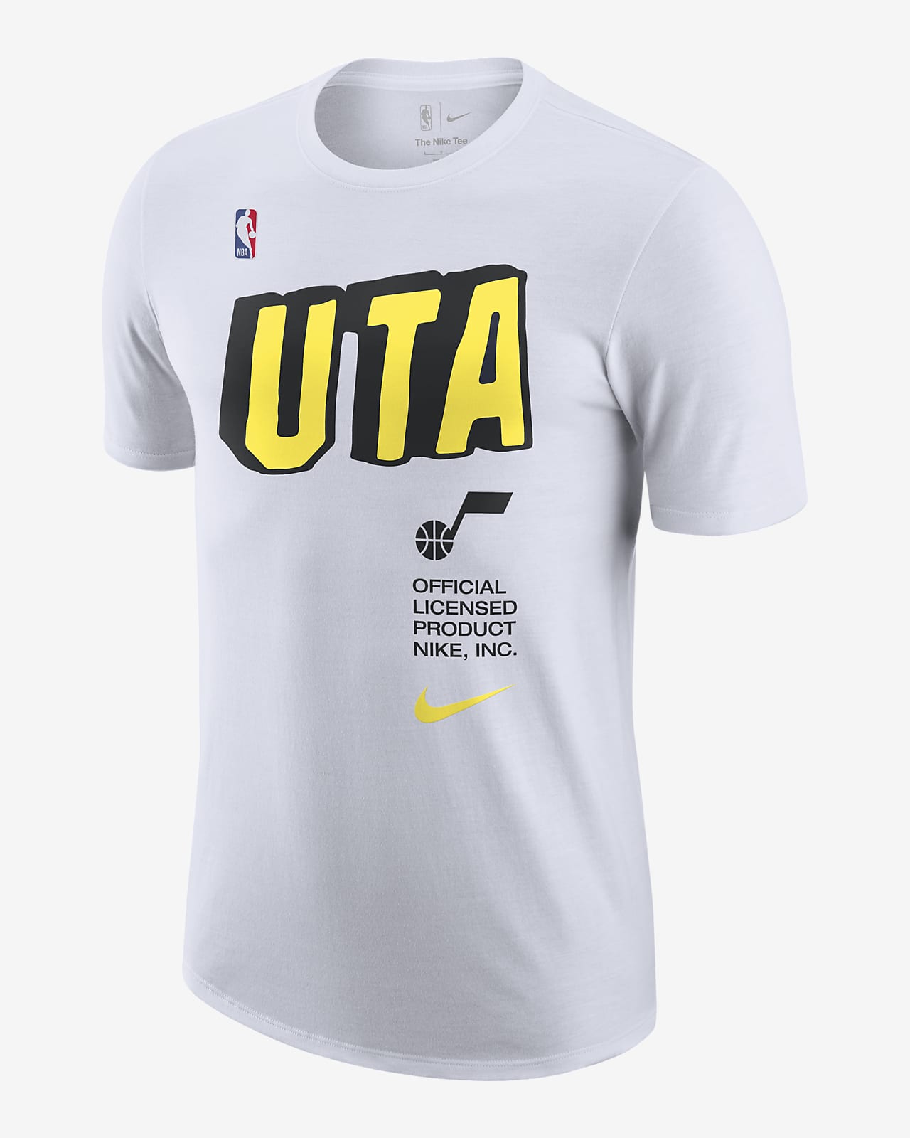 Playera Nike para hombre Utah Jazz. Nike.com