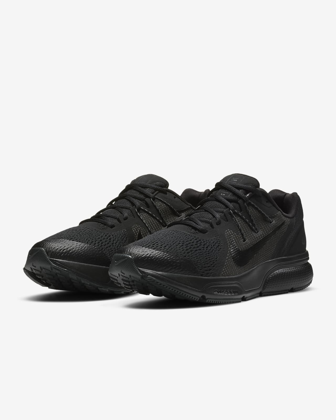 black on black nikes mens