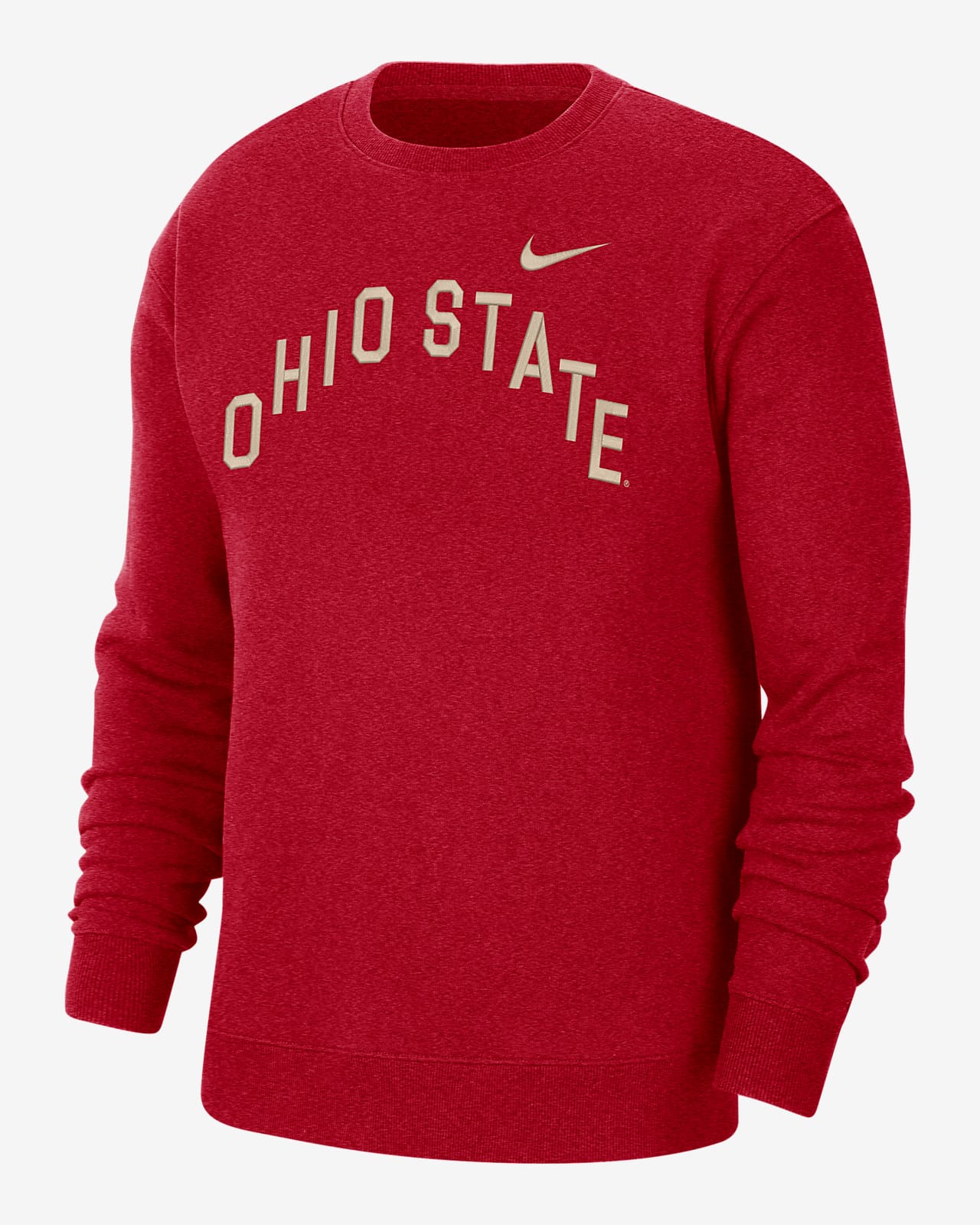 Ohio State Men's Nike College Crew-Neck Sweatshirt