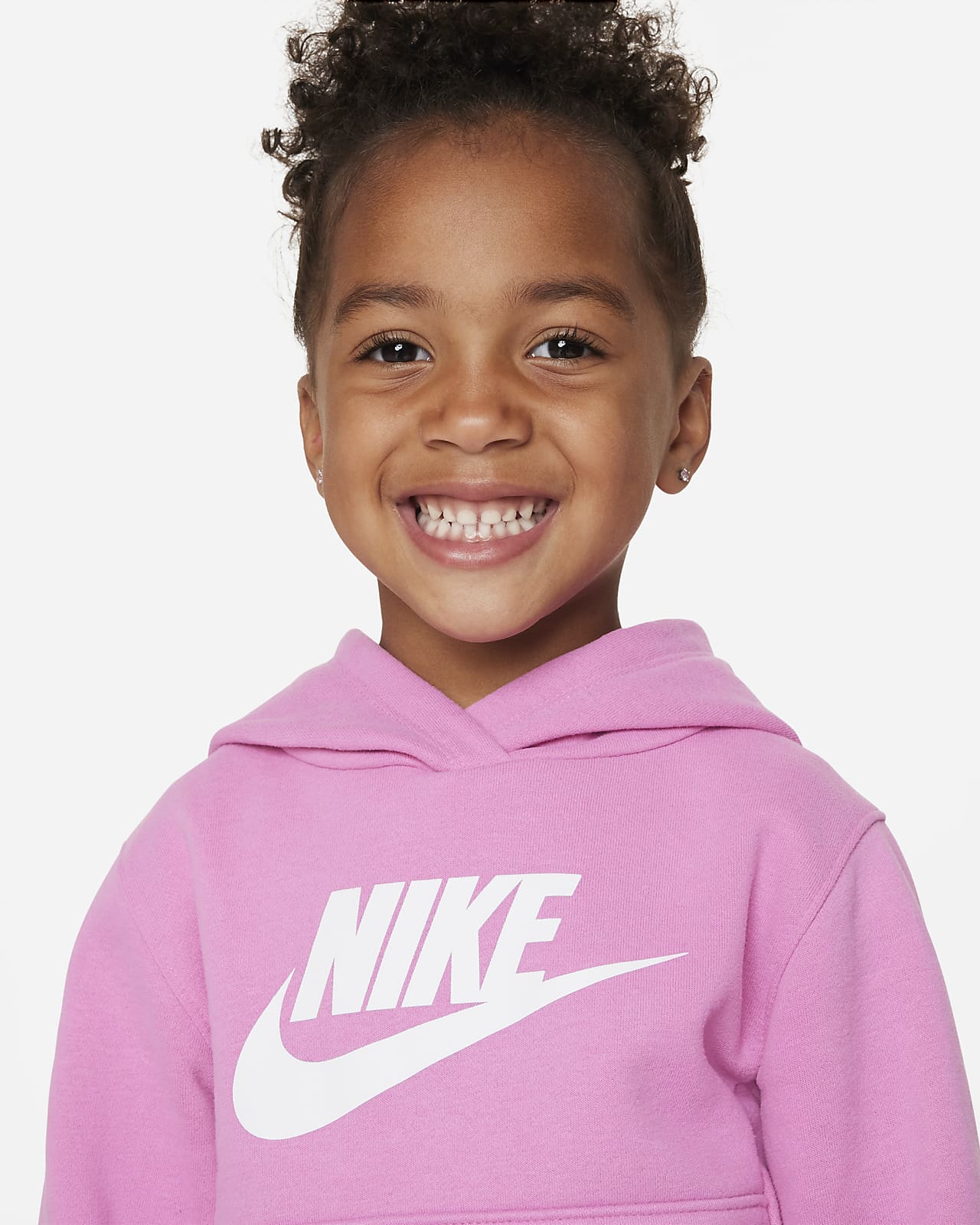 Nike Sportswear Club Fleece Pullover Toddler Hoodie.