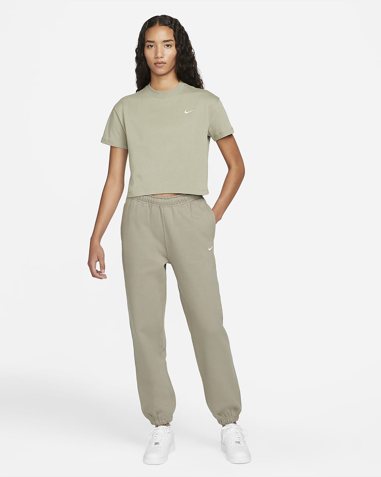 Nike Solo Swoosh Pantalón de tejido Fleece - Mujer. Nike ES