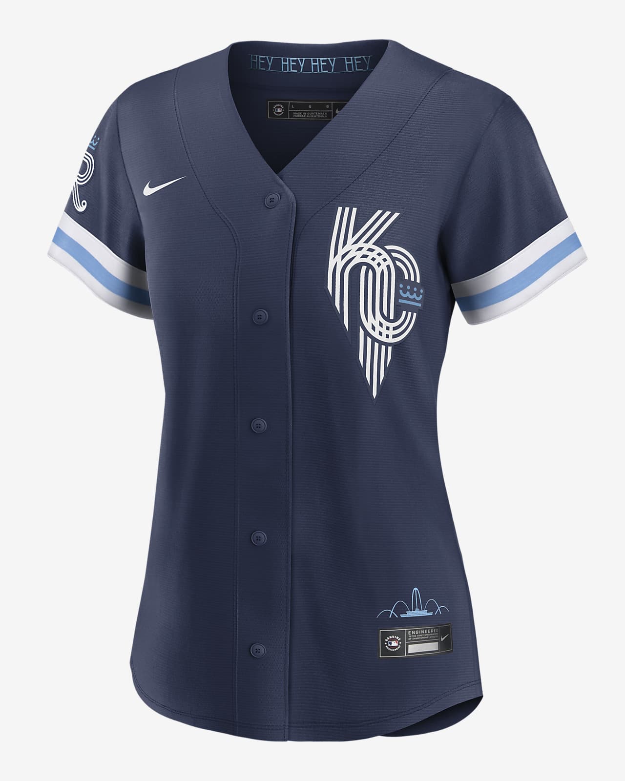 MLB Kansas City Royals City Connect Women's Replica Baseball Jersey