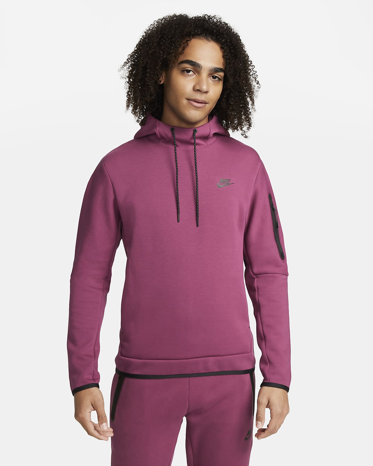Sudadera gorro sin cierre para hombre Nike Sportswear Tech Fleece. Nike .com
