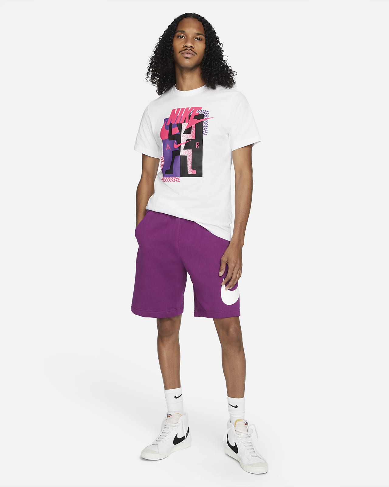 shirts to wear with nike shorts