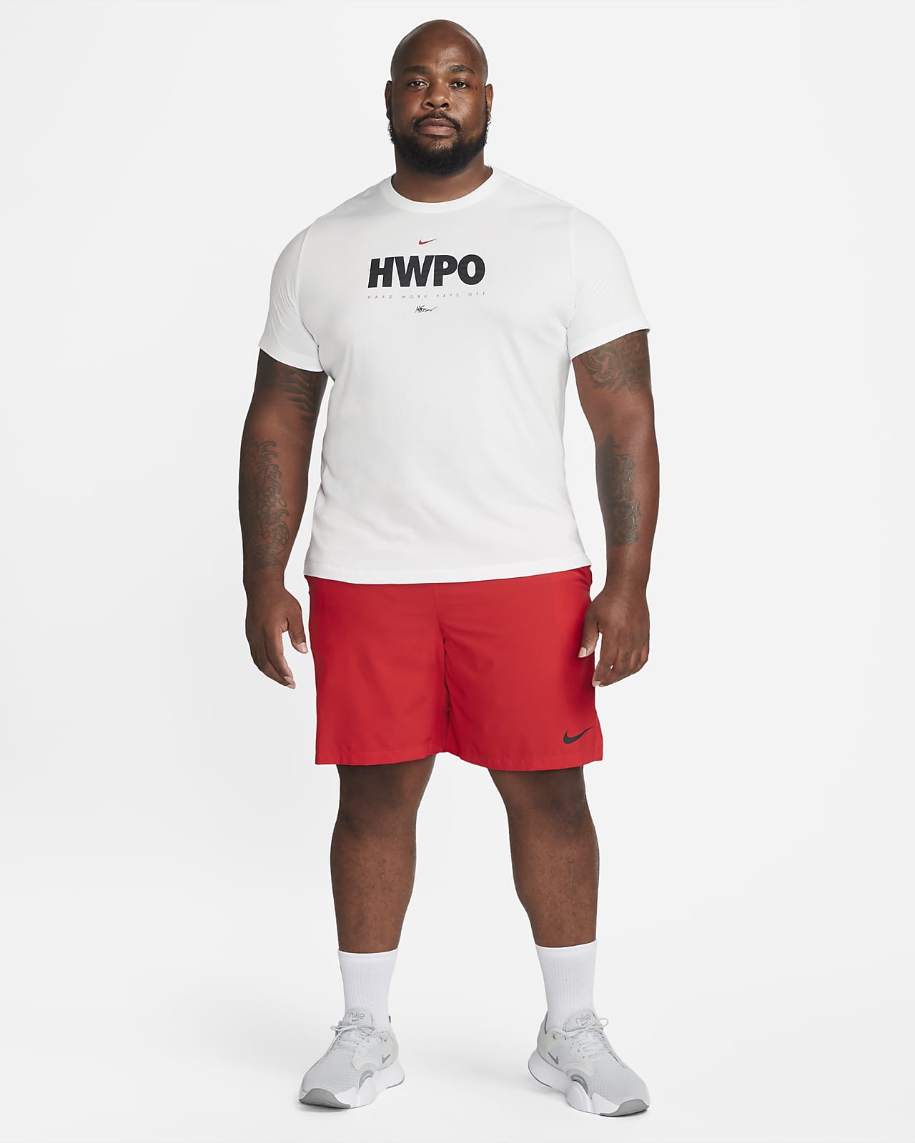 plan de estudios Festival Gobernador Nike Dri-FIT 'HWPO' Men's Training T-Shirt. Nike LU