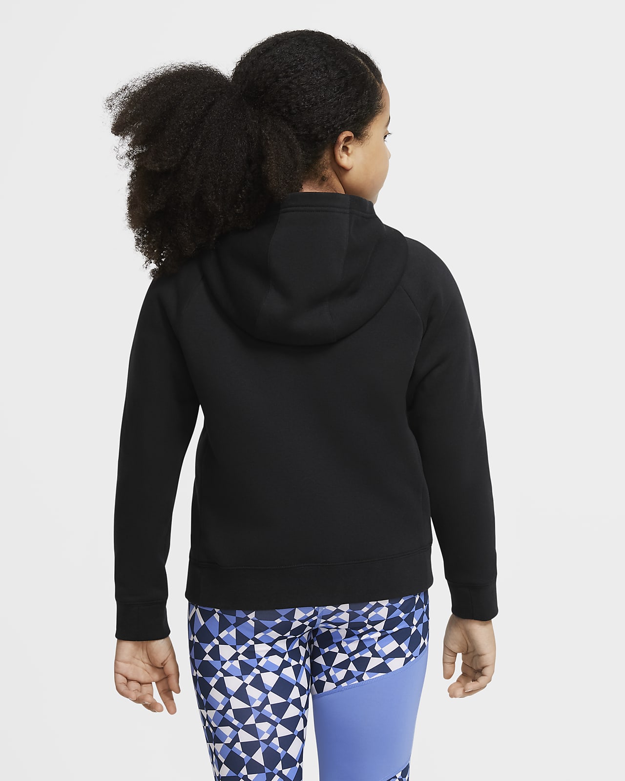 nike girls black hoodie