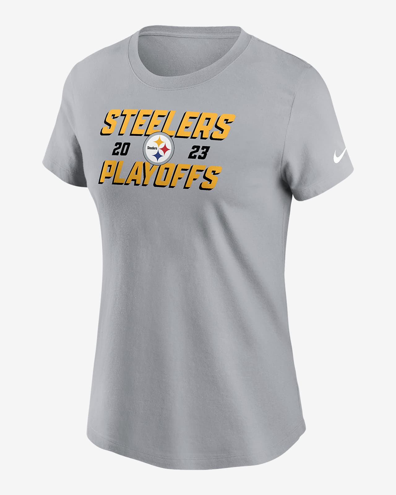 Pittsburgh Steelers 2023 NFL Playoffs Iconic Women's Nike NFL T-Shirt
