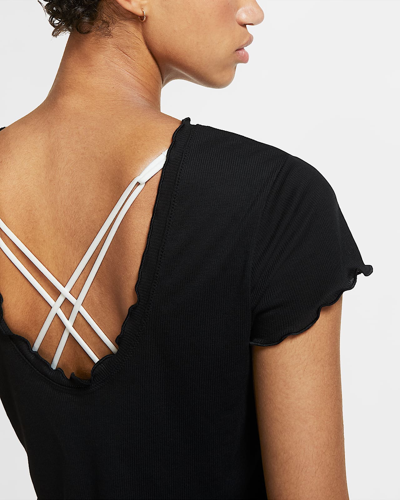 Nike Yoga Women's ShortSleeve Top. Nike LU