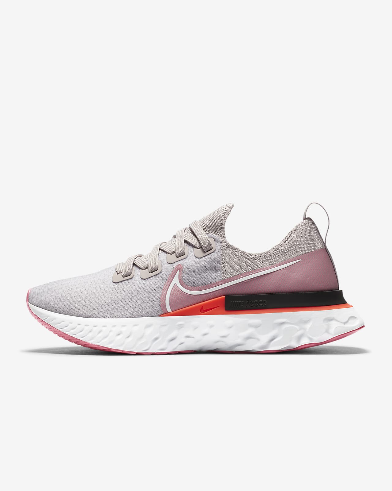 nike react infinity run flyknit bright crimson